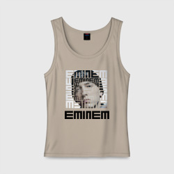 Женская майка хлопок Eminem grey