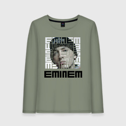 Женский лонгслив хлопок Eminem grey