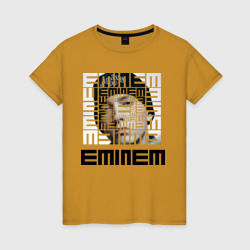 Женская футболка хлопок Eminem grey