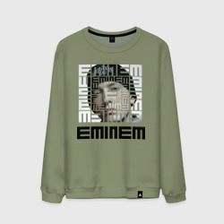 Мужской свитшот хлопок Eminem grey