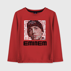 Детский лонгслив хлопок Eminem grey