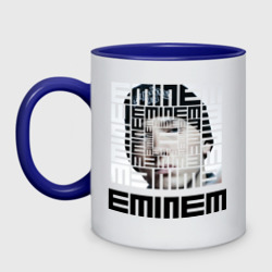 Кружка двухцветная Eminem grey