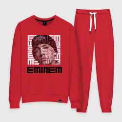 Женский костюм хлопок Eminem grey