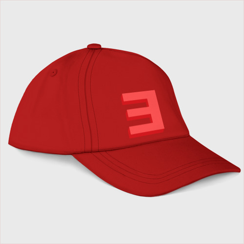 Бейсболка Eminem-big E, цвет красный