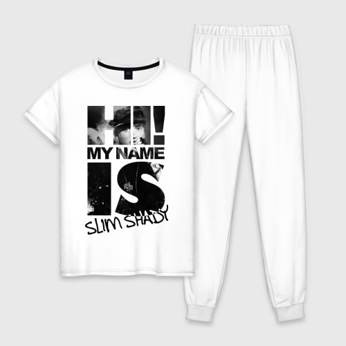 My name is slim. Футболка Hi my name is Slim Shady. Женская футболка 3d Eminem XXS.