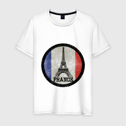 Мужская футболка хлопок Logo France