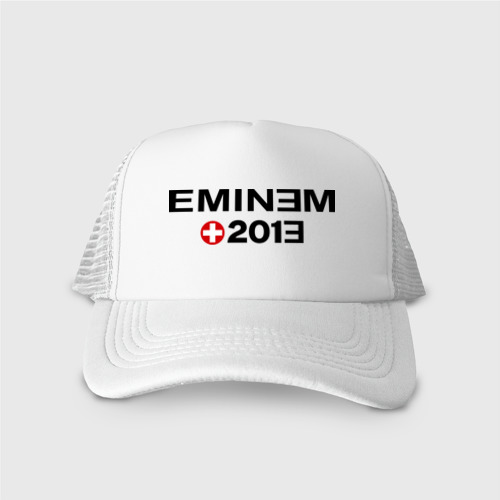 Кепка тракер с сеткой Eminem 2013, цвет белый