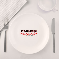 Набор: тарелка + кружка Eminem узор - фото 2