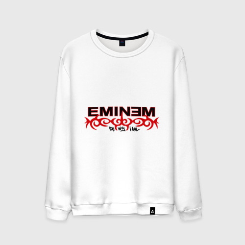 Мужской свитшот хлопок Eminem узор