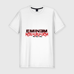 Мужская футболка хлопок Slim Eminem узор