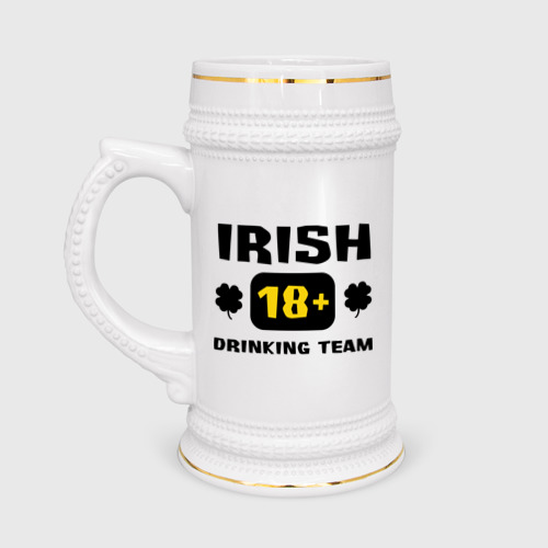 Кружка пивная Irish drinking team