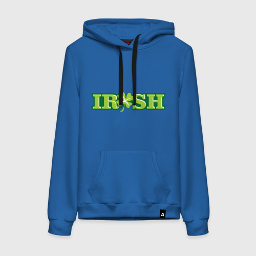 Женская толстовка хлопок Irish, цвет синий