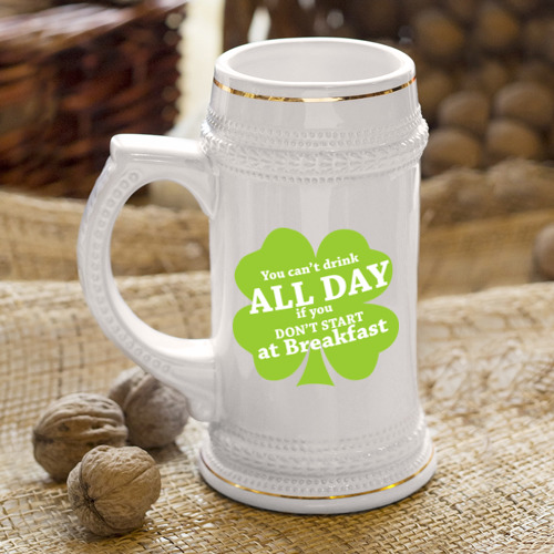 Кружка пивная Drink all day - фото 4