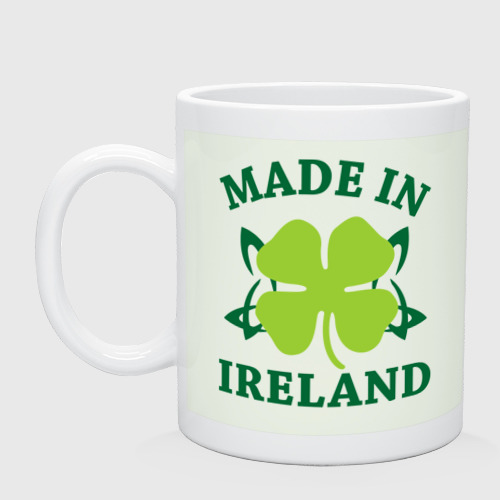 Кружка керамическая Made in ireland, цвет фосфор