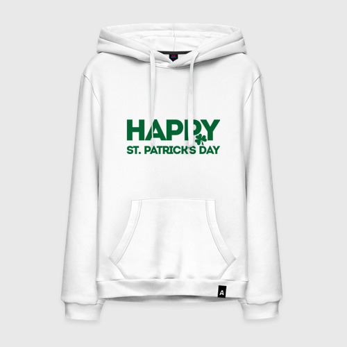 Мужская толстовка хлопок Happy st. Patriks day