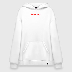 Худи SuperOversize хлопок Фитнес Городских Улиц