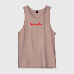 Мужская майка хлопок Фитнес Городских Улиц