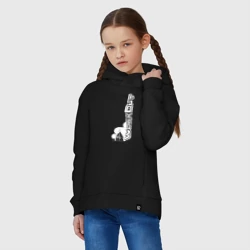 Детское худи Oversize хлопок Workout w3 вертикаль - фото 2