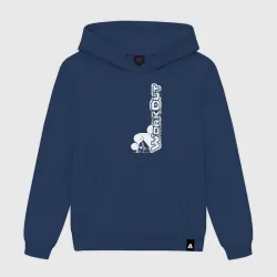 Мужская толстовка хлопок Workout w3 вертикаль