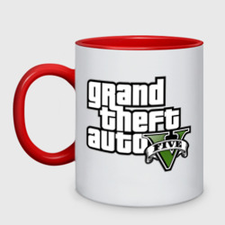 Кружка двухцветная GTA 5