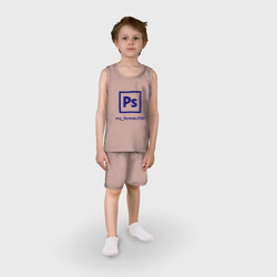 Детская пижама с шортами хлопок Photoshop - фото 2