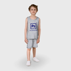 Детская пижама с шортами хлопок Photoshop - фото 2