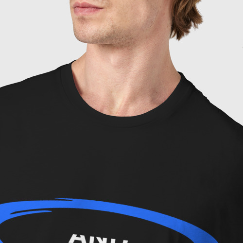 Мужская футболка хлопок Keep calm... (portal), цвет черный - фото 6