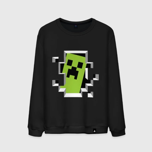 Мужской свитшот хлопок Crash Minecraft