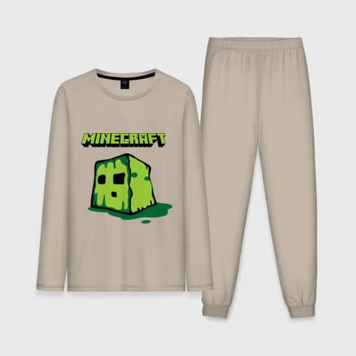Мужская пижама с лонгсливом хлопок Creeper