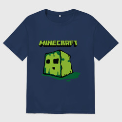 Женская футболка хлопок Oversize Creeper