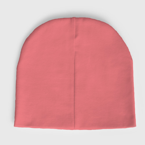 Мужская шапка демисезонная Sleep, eat, craft, цвет розовый - фото 2