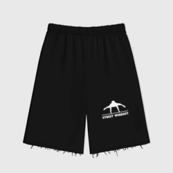 Женские шорты oversize футер хлопок Уличная гимнастика