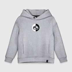 Детское худи Oversize хлопок Street workout инь-янь