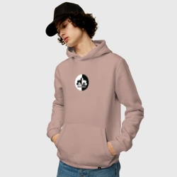 Мужская толстовка хлопок Street workout инь-янь - фото 2