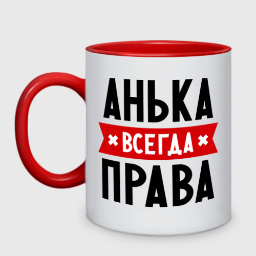 анька всегда права