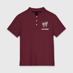Женское поло хлопок WWE universe