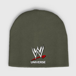 Женская шапка демисезонная WWE universe