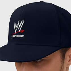 Кепка снепбек с прямым козырьком WWE universe