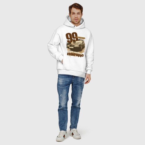 Мужское худи Oversize хлопок 99 в моде - фото 6