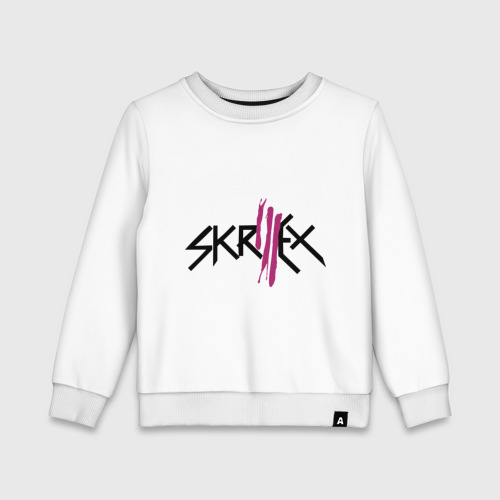 Детский свитшот хлопок Skrillex logo