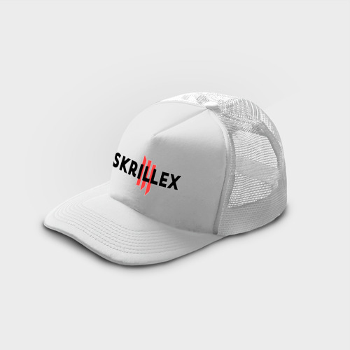 Кепка тракер с сеткой Skrillex logo 2 - фото 3