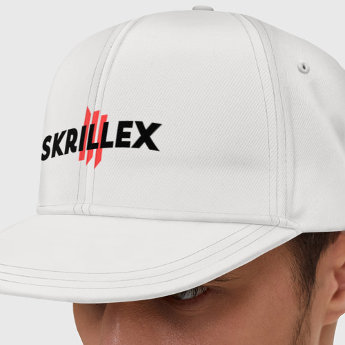 Кепка снепбек с прямым козырьком Skrillex logo 2