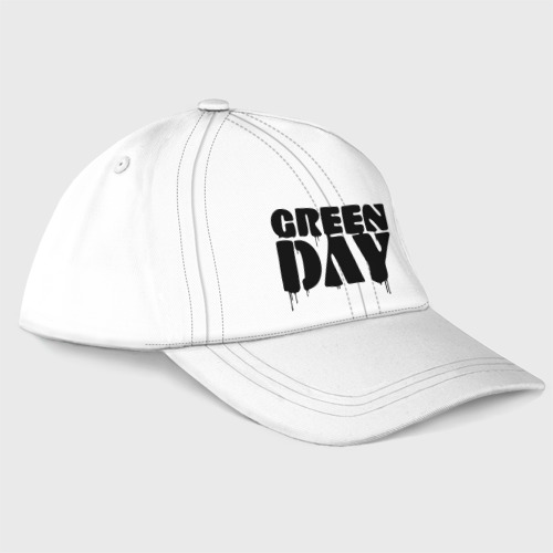 Бейсболка Greeen day, цвет белый