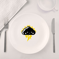 Набор: тарелка + кружка Тучка Аниме - фото 2