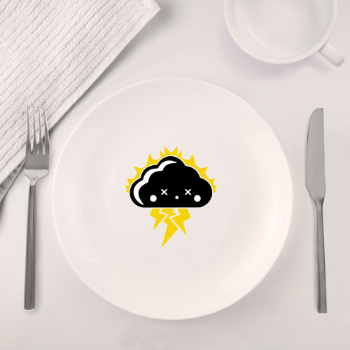 Набор: тарелка + кружка Тучка Аниме - фото 4