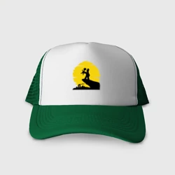 Кепка тракер с сеткой Homer & Bart