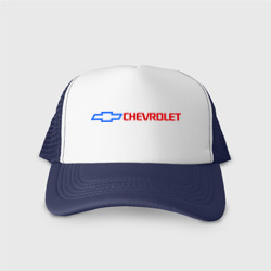 Кепка тракер с сеткой Chevrolet горизонтальный