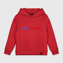 Детское худи Oversize хлопок Chevrolet горизонтальный