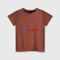 Детская футболка хлопок Chevrolet горизонтальный