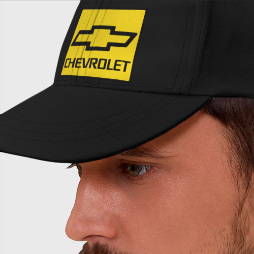 Бейсболка logo chevrolet, цвет черный - фото 2